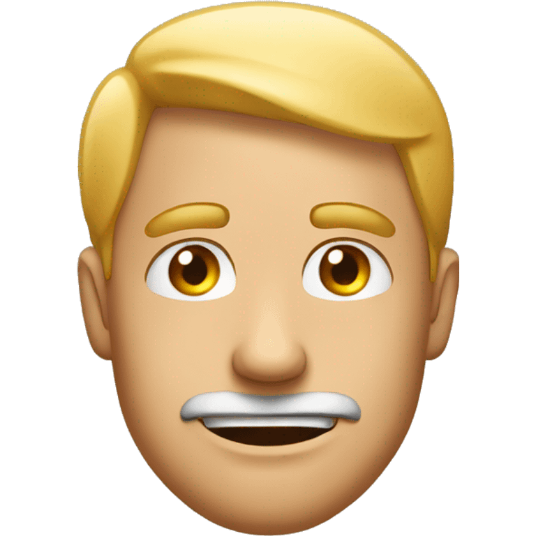 Responsible Emoji in man's face emoji