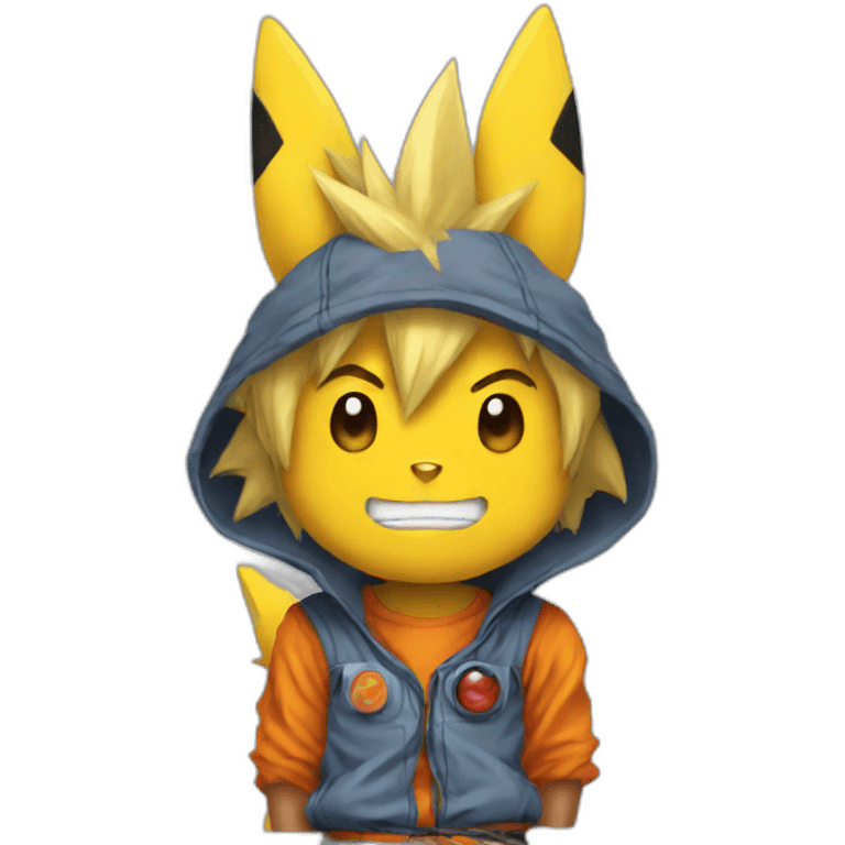 goku pikachu emoji