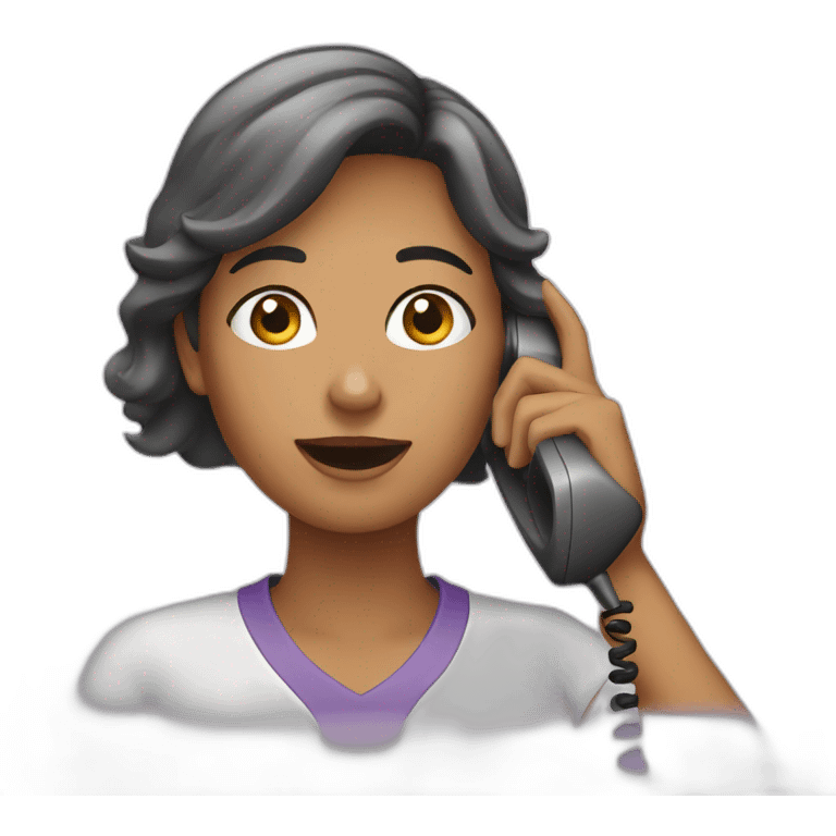 women phone call emoji