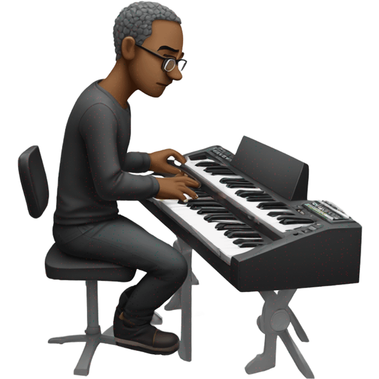 Synthesizer player emoji