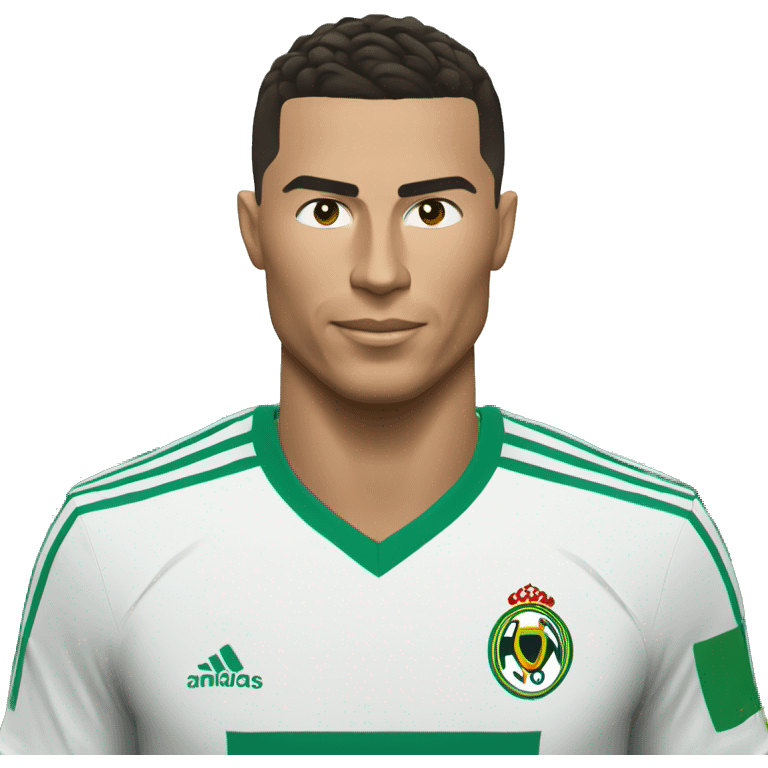 Ronaldo qui joue en Algérie  emoji