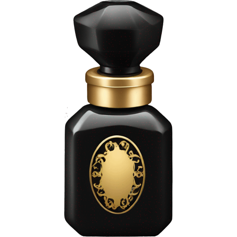 Black perfume bottle  emoji