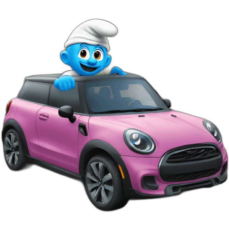 smurf car play at ps5 emoji