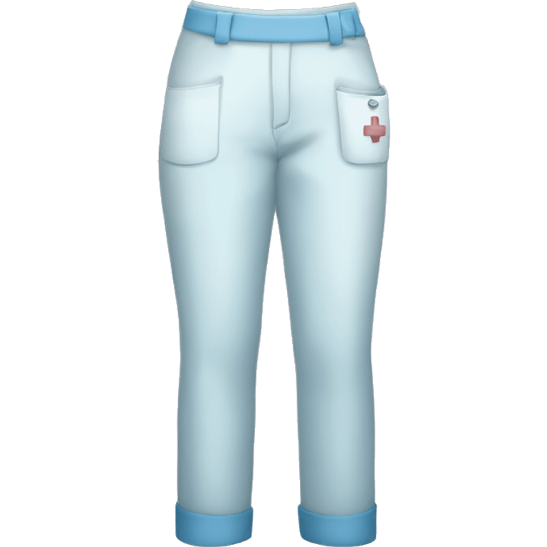 lightblue nurse pants emoji