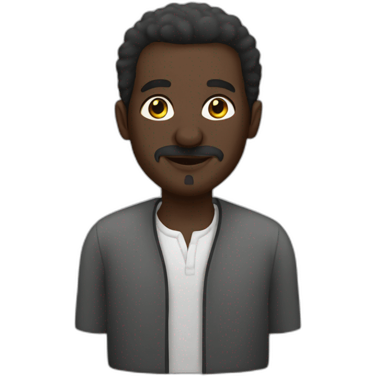 Sudanese man in Istanbul emoji