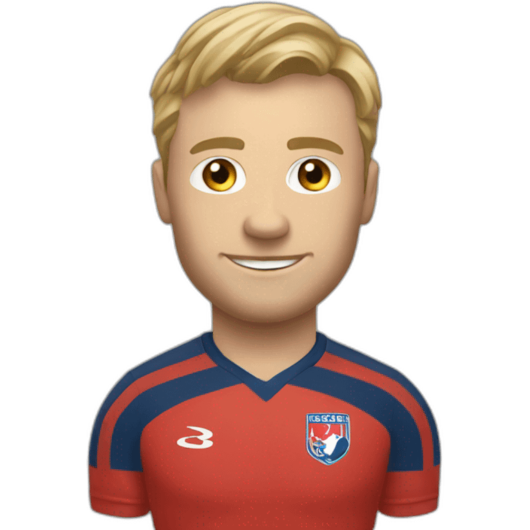 HALLAND joueur de football emoji