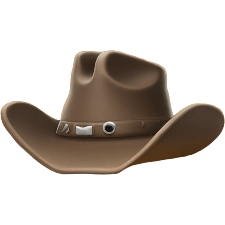 A sponge with cowboy hay emoji