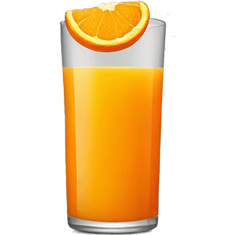 Orange juice emoji