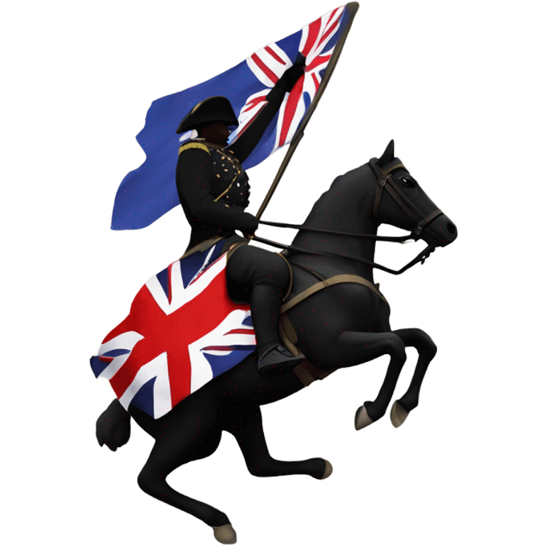 The British are coming, the British are coming emoji