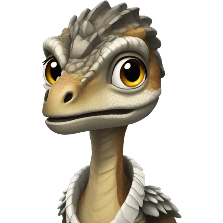 Velociraptor princess  emoji