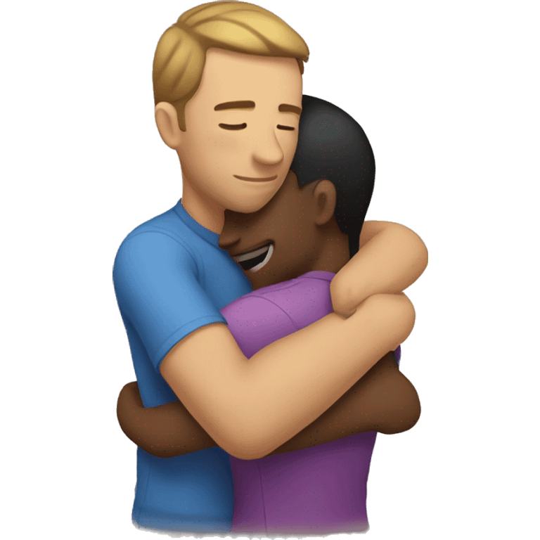 Hugging emoji