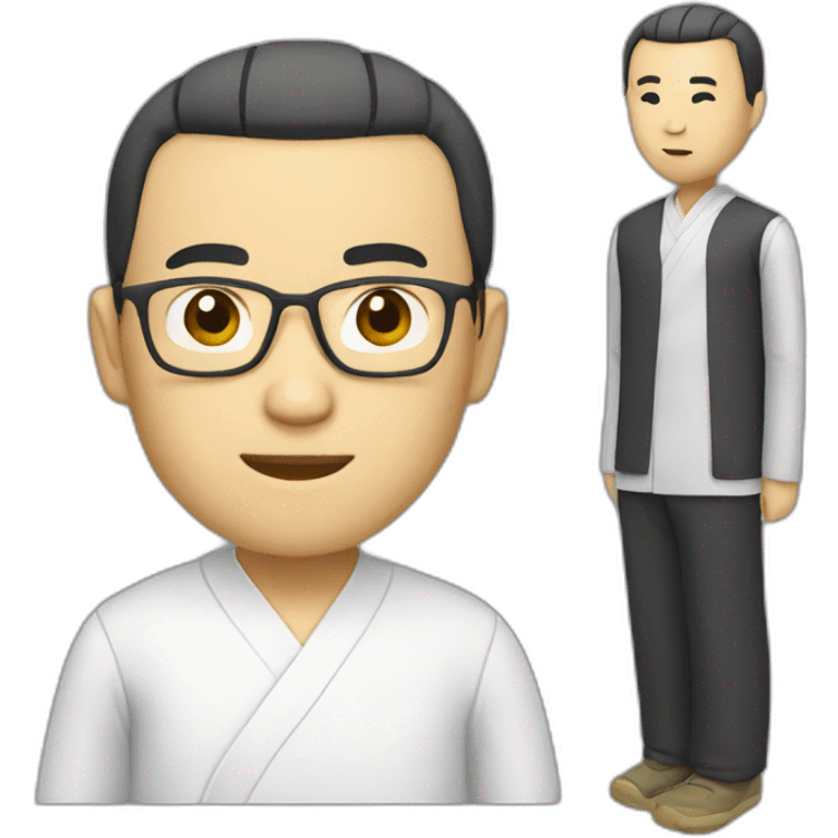 Chinese sensei emoji