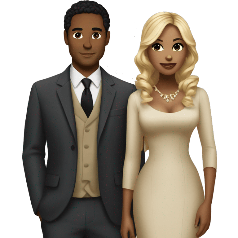 dan and serena from gossip girl emoji