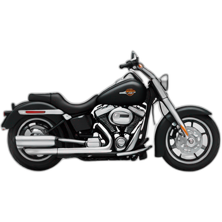 Harley davidson motorcycle emoji