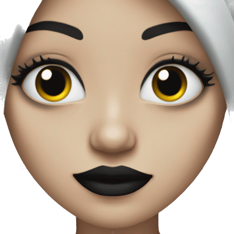 goth girl emoji