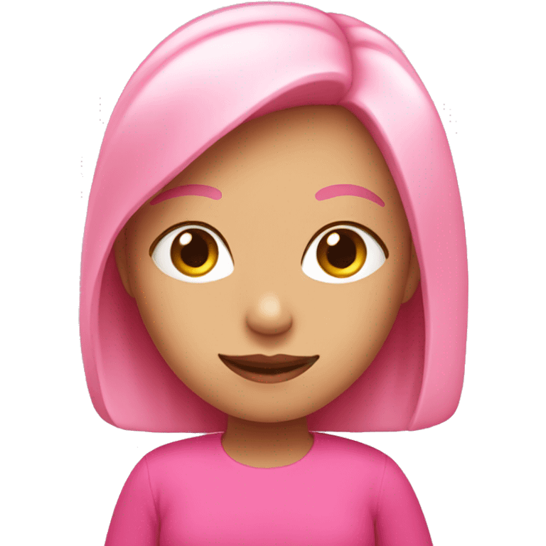 pink girl emoji