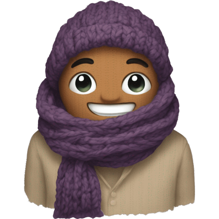 knit scarf  emoji