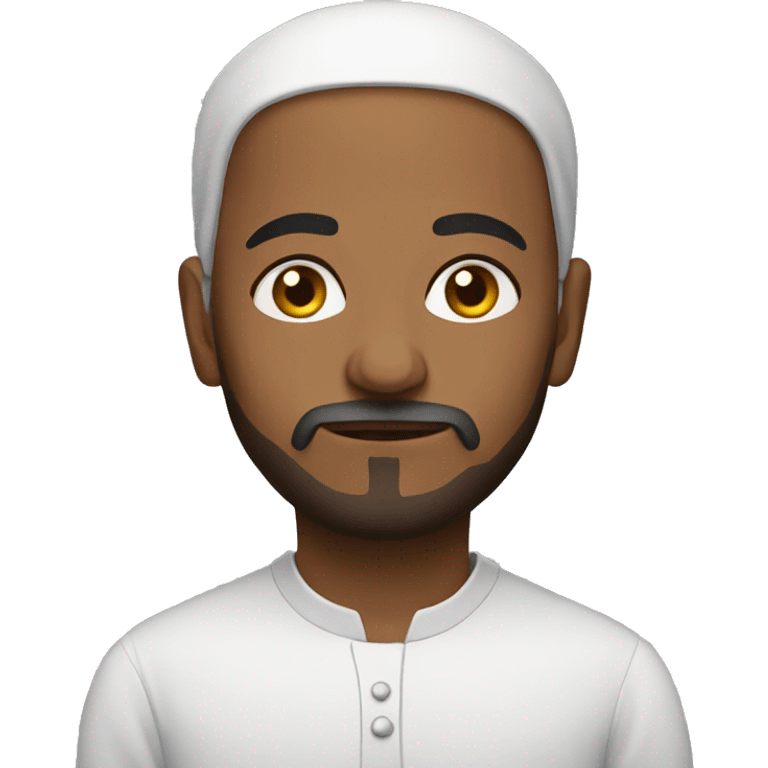 serious Muslim  emoji