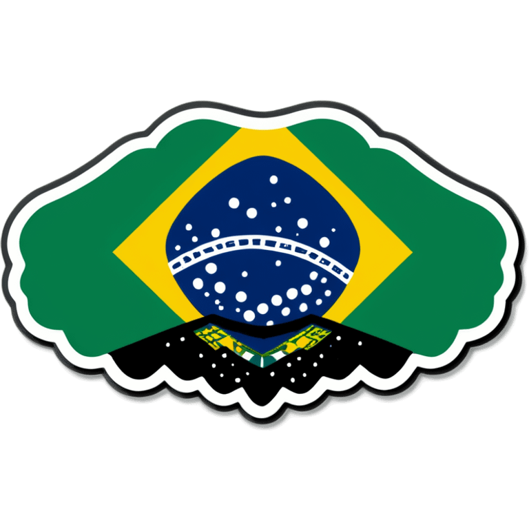 Brazil flag keffiyeh emoji