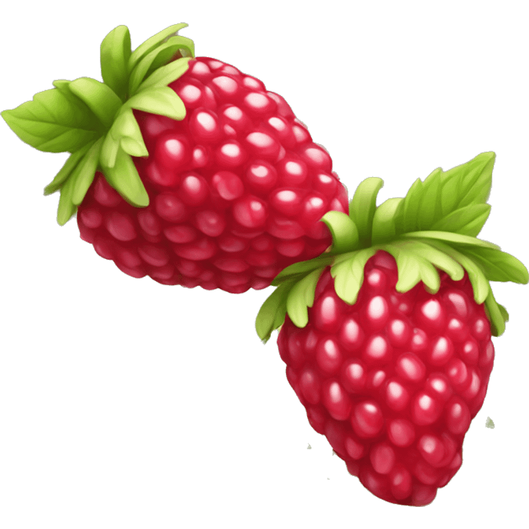 rapsberry emoji