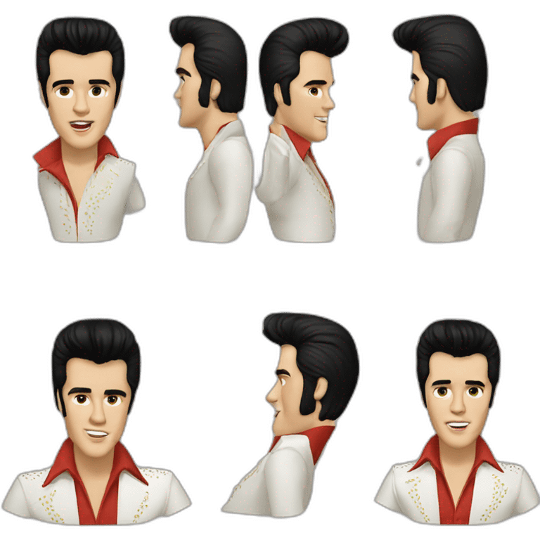 Elvis Presley 1970 emoji