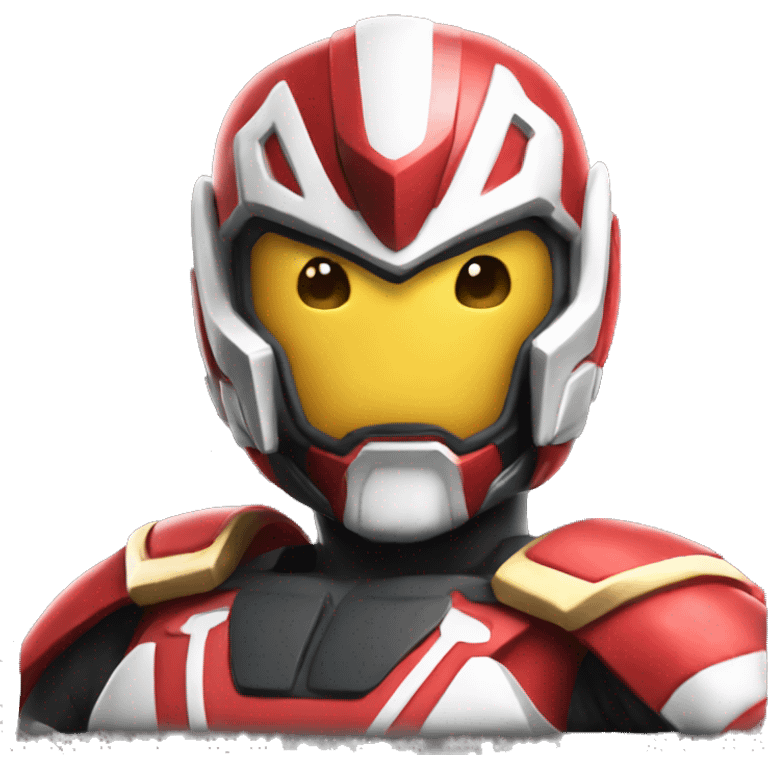 Red tokusatsu hero emoji