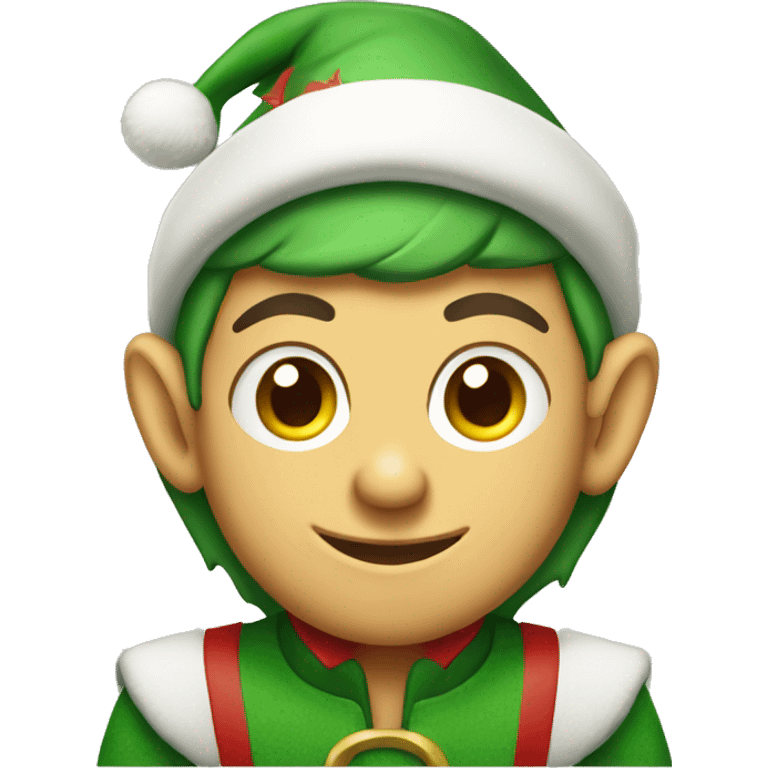 christmas elf emoji