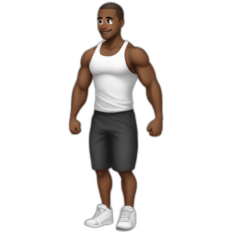 Lawyer street workout emoji