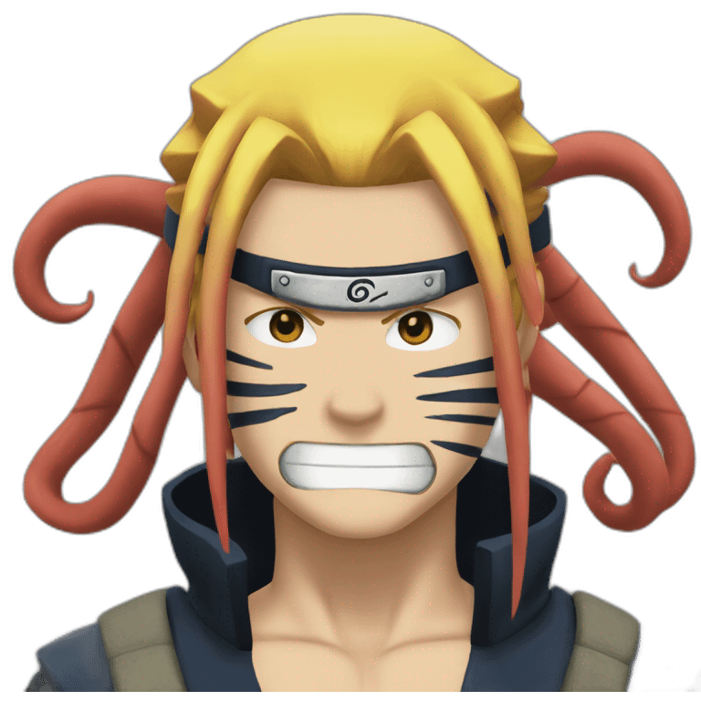 Naruto x kraken emoji