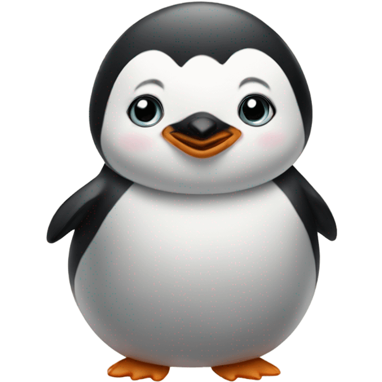 Chubby baby penguin emoji