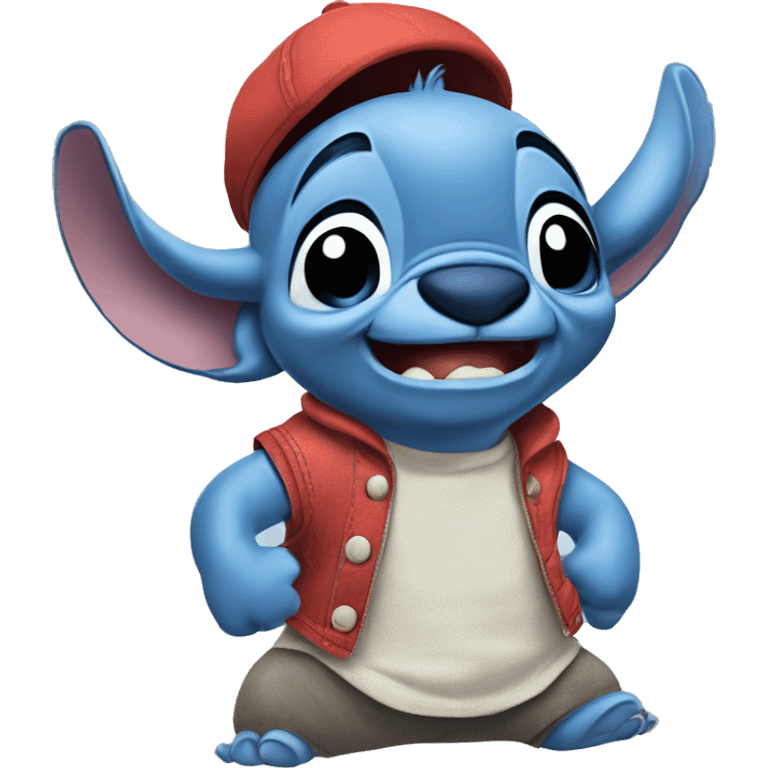 Stitch Disney character ￼￼ emoji