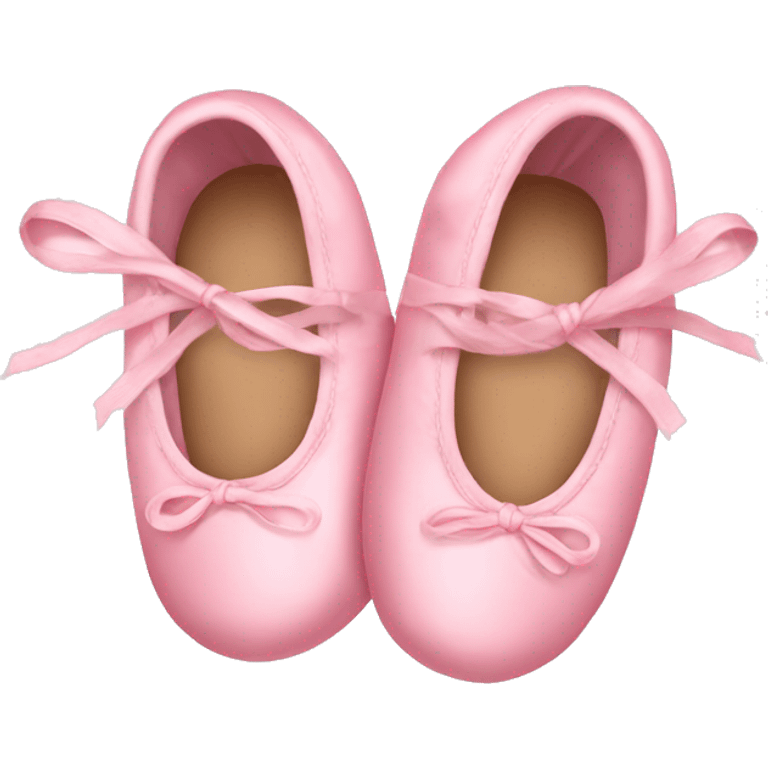 baby pink ballet shoes emoji