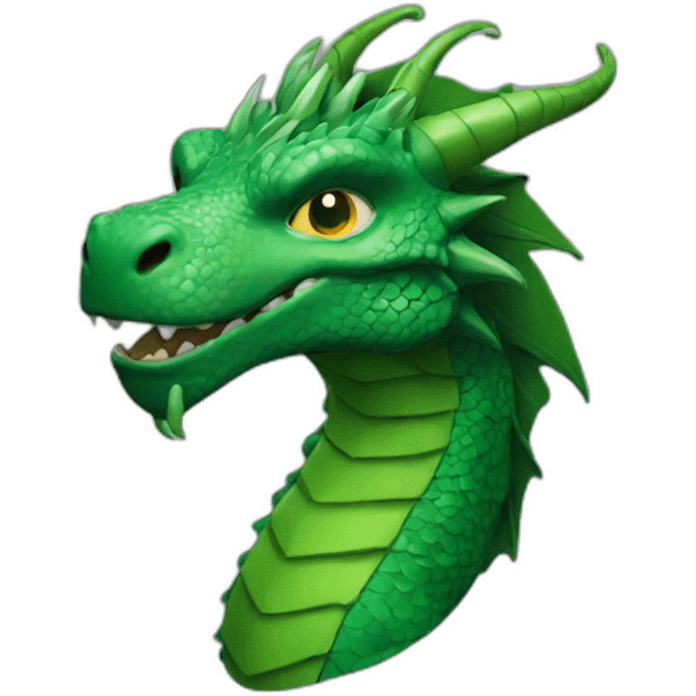 Year Green dragon emoji