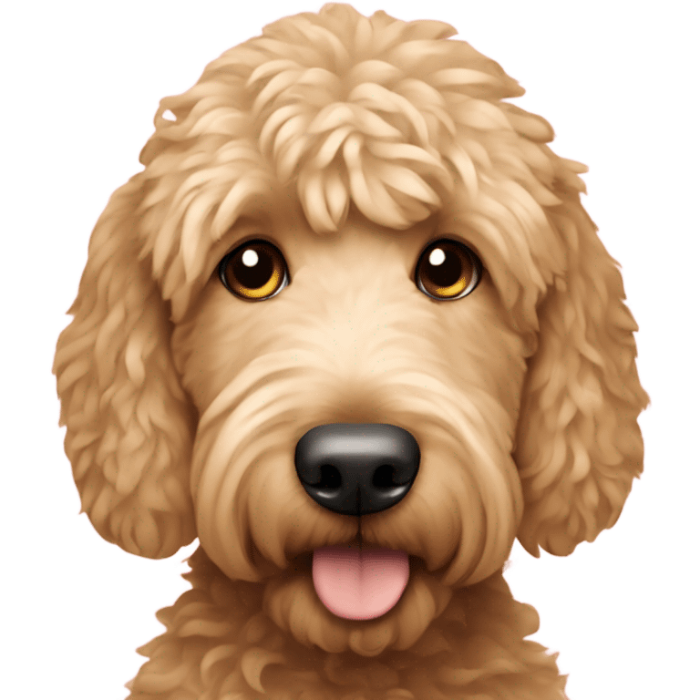 golden doodle  emoji