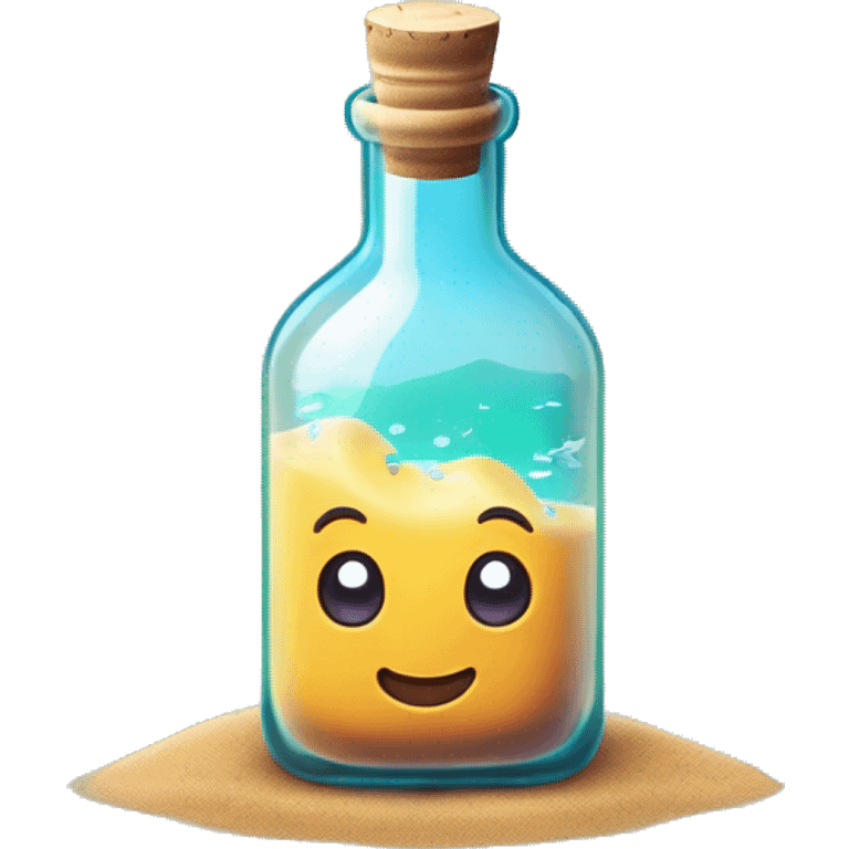 Message in a bottle emoji