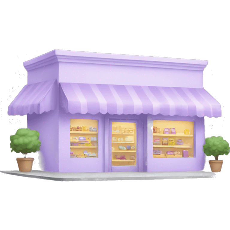 Pastel purple store emoji