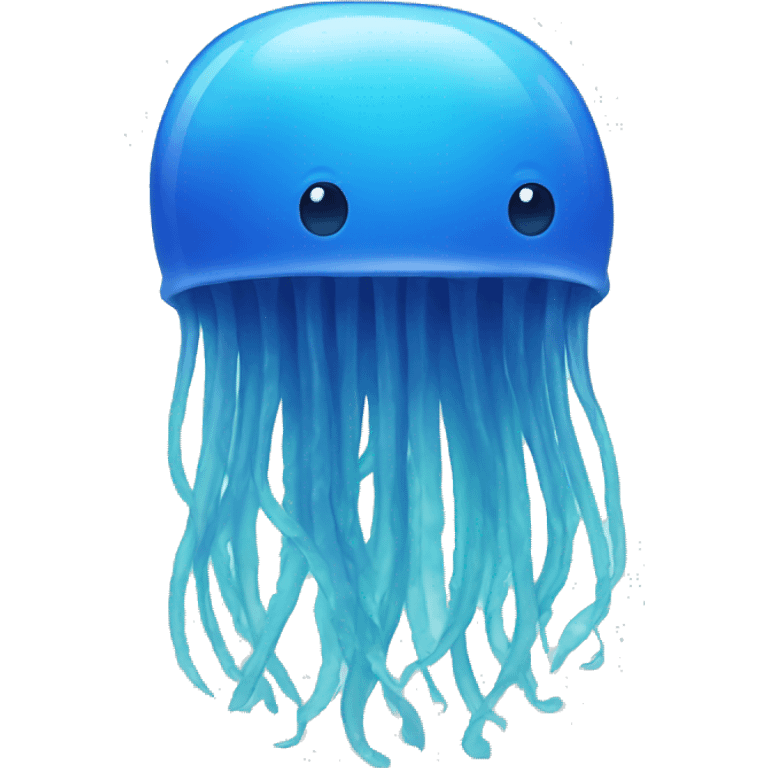 Blue jellyfish  emoji