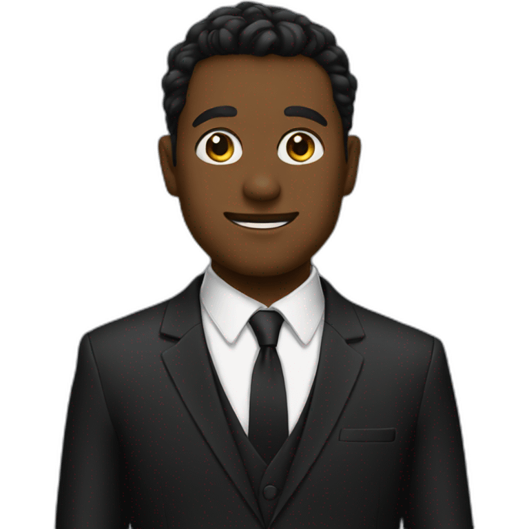 BLACK SUIT emoji