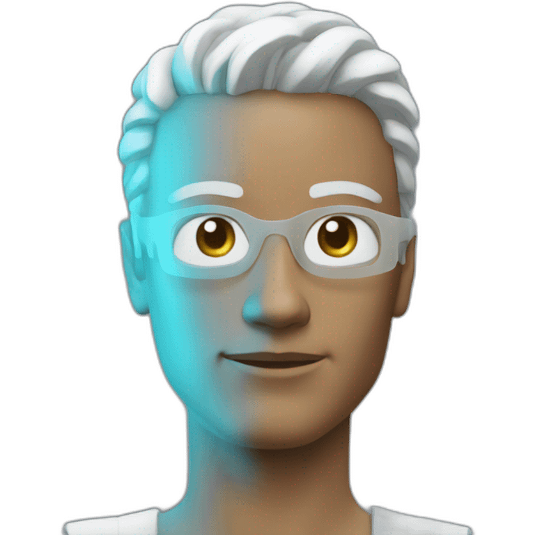 AI hologram emoji