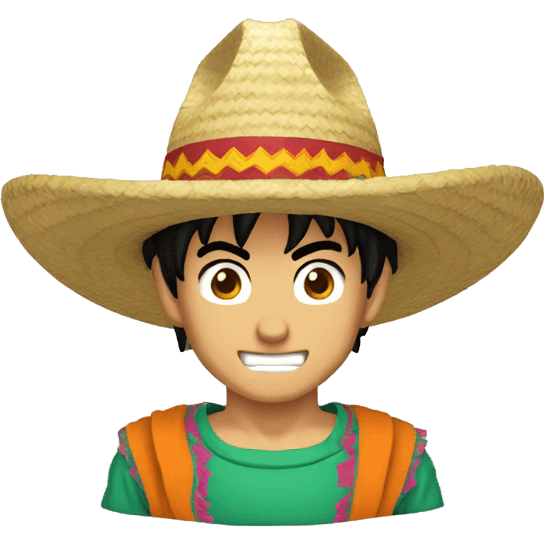 goku mexicano con sombrero emoji