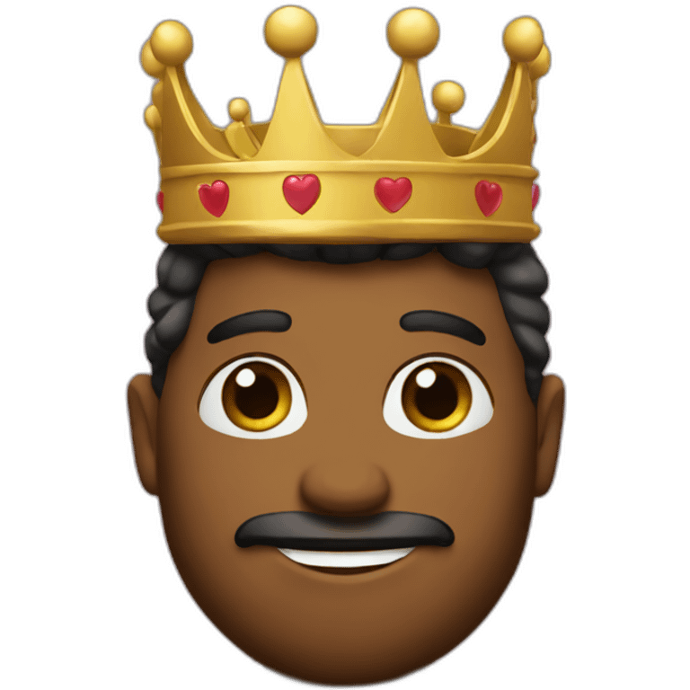 Love king emoji