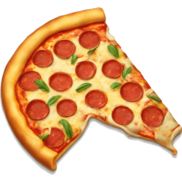 Pizza.   emoji