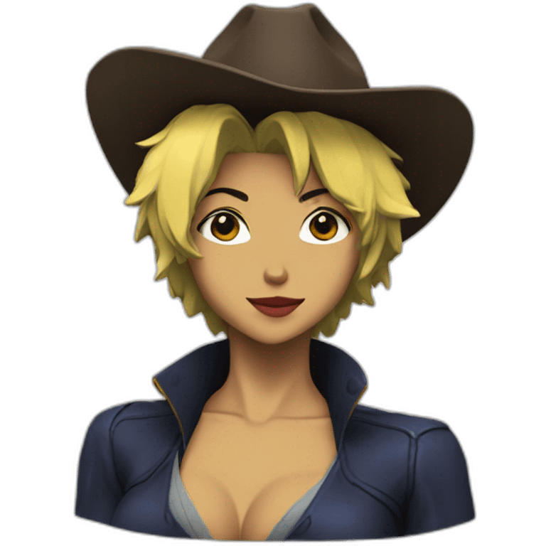 Cowboy bebop Faye emoji