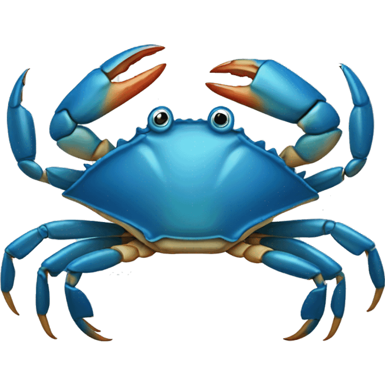 Blue crab emoji