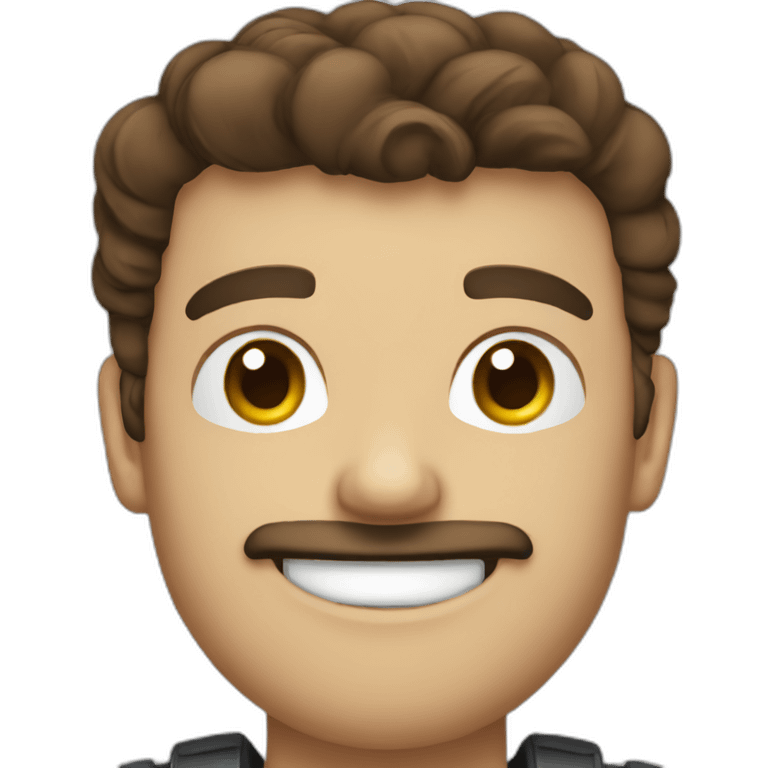 Mr pixel perfect emoji