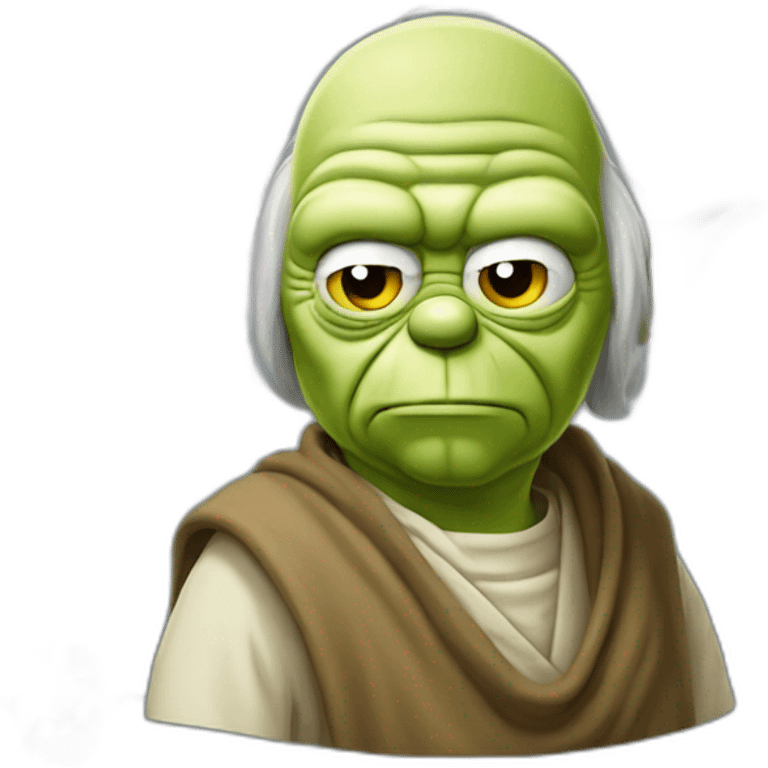 Yoda Homer Simpson emoji