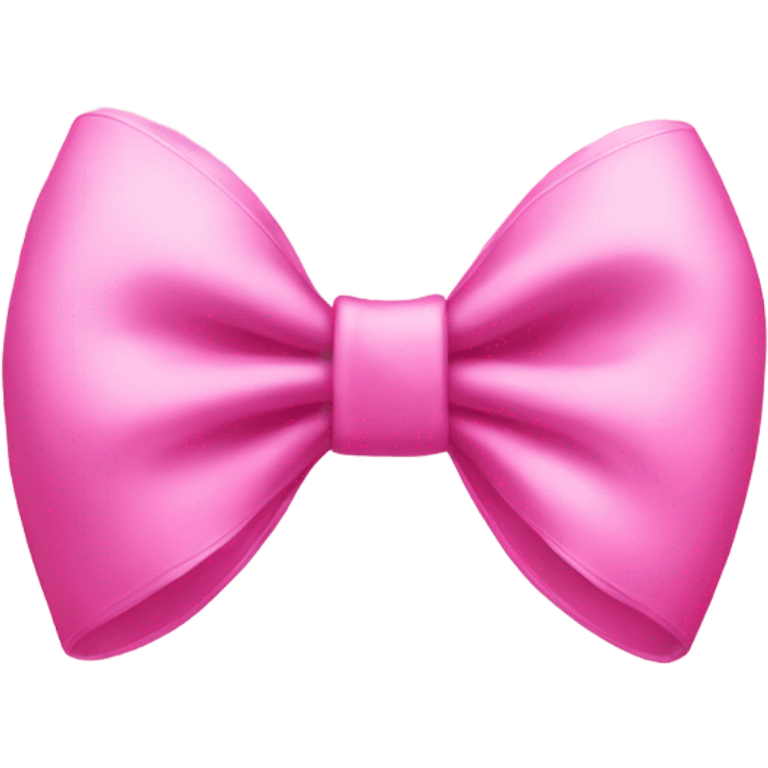 Pink bow emoji