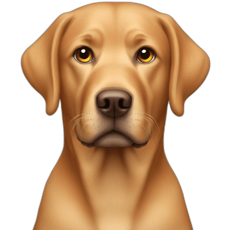 labrador-head- ginger emoji