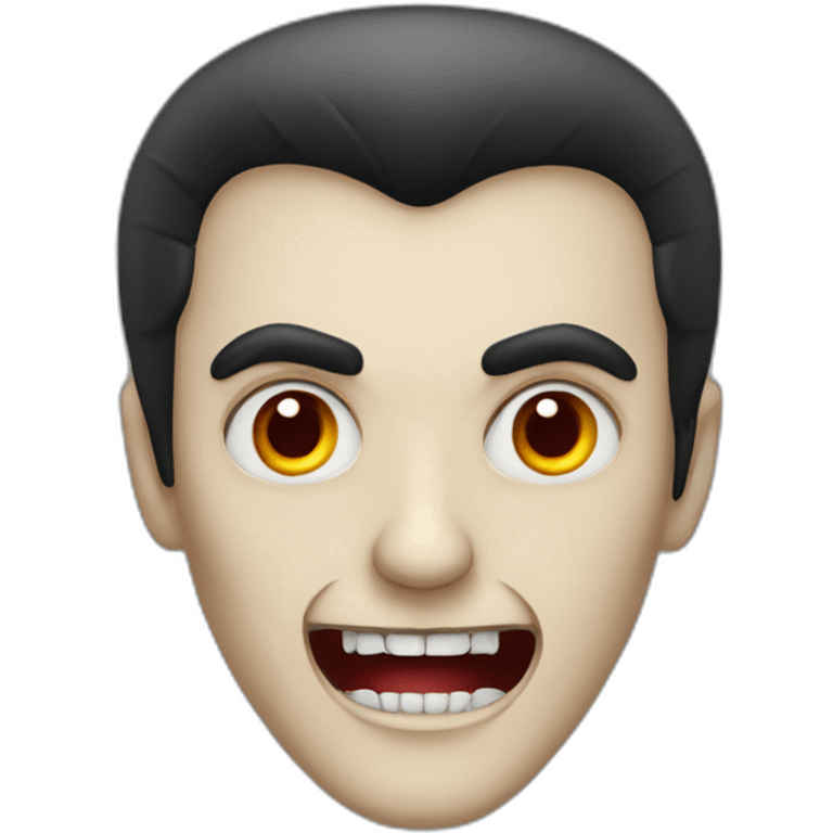 Dracula, vampire emoji