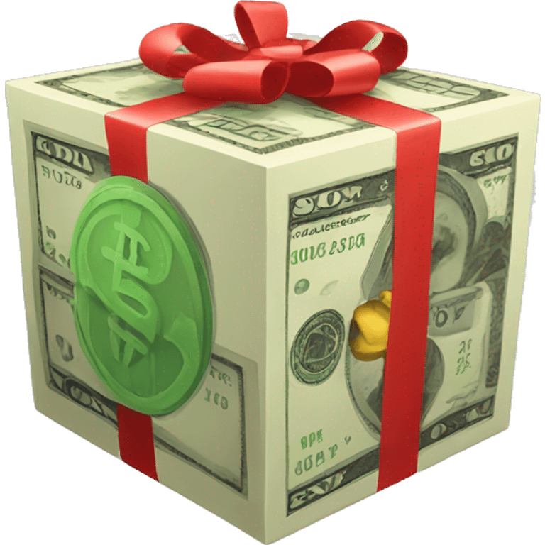 Gift money Box emoji